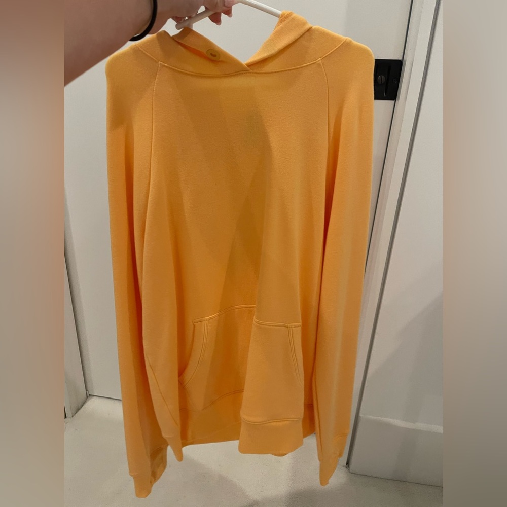 Orange athleta girls hoodie